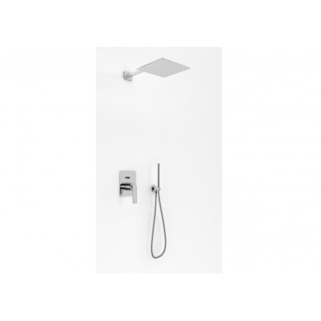 Kohlman Experience QW210EQ35 zestaw prysznicowy z deszczownicą 35cm i słuchawką