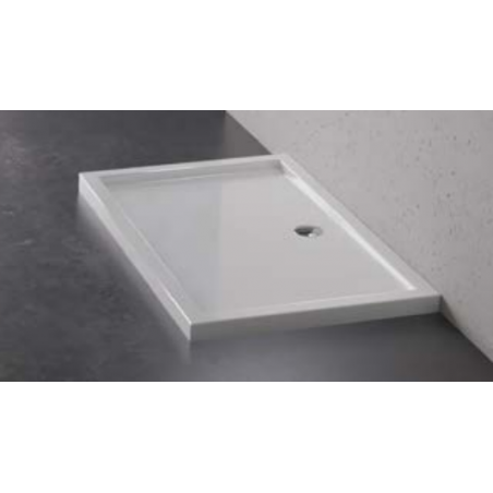 New Trendy BRODZIK PRYSZNICOWY CANTARE PROSTOĄTNY 100X80X6 GŁ. 3,5CM - 90 (OBUDOWA ZINTEGROWANA, PODSTAWA POSADZKA)