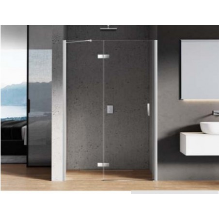 New Trendy New Renoma drzwi wnękowe 100x195 cm przejrzyste prawe D-0100A