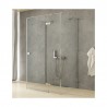 New Trendy KABINA PRYSZNICOWA REFLEXA P PROSTOKĄTNA PRZYŚCIENNA 80X90X200 DRZWI UCHYLNE POJEDYNCZE