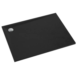 Brodzik prostokątny Libra Black Stone