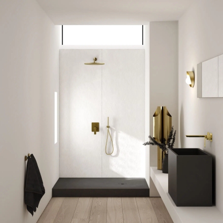 Schedline Brodzik prostokątny NonLimits Black Stone
