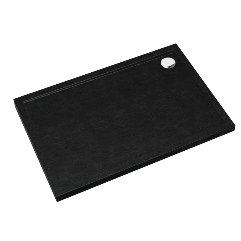 Brodzik prostokątny Sharper Black Stone