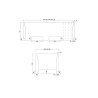 Schedline Nośnik Sonaria 140-180x70/75/80