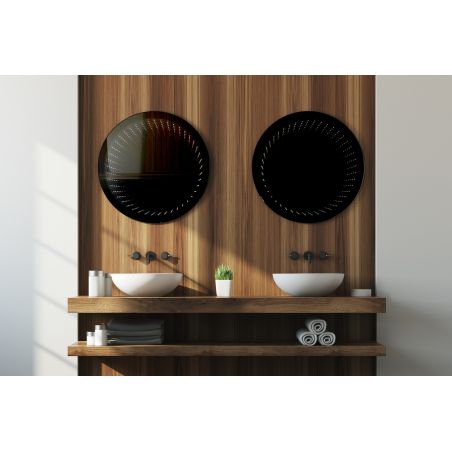 ETAP Lustra Lustro Infinity Diody Led koło (LP-3)
