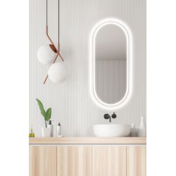 Lustro Puro White owal LED