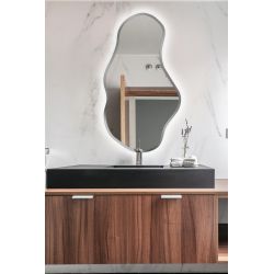 Lustro Tora Silver LED
