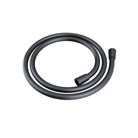 Zestaw prysznicowy Corsan Ango czarny z deszczownicą 25 cm, baterią termostatyczną, słuchawką i wylewką