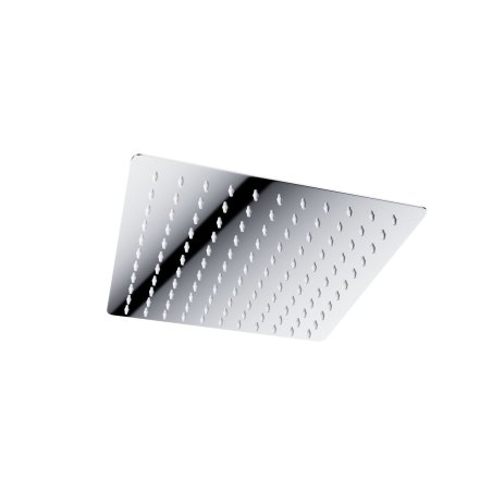 Zestaw prysznicowy Corsan Ango chrom z deszczownicą 30 cm, baterią termostatyczną, słuchawką i wylewką