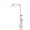 Zestaw natryskowy Kolumna prysznicowa Corsan ANGO Deszczownica 25cm Chrom