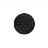 Deszczownica Corsan CMDO25BL SLIM stalowa czarna okrągła 25 cm