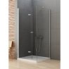 KABINA NEW SOLEO 1D KWADRATOWA CZYSTE 6mm ACTIVE SHIELD 2.0