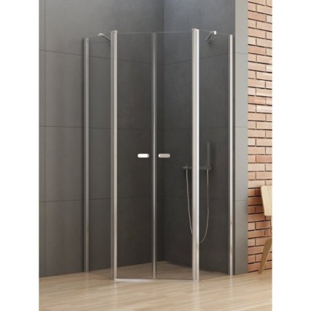 KABINA NEW SOLEO 2D PIĘCIOKĄTNA CZYSTE 6mm ACTIVE SHIELD 2.0