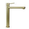 Bateria umywalkowa Corsan CMB7512BGL Lugo wysoka Złoto Szczotkowane