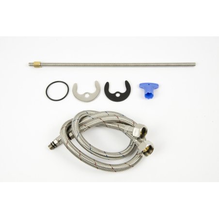 Bateria umywalkowa Corsan CMB7512BGL Lugo wysoka Złoto Szczotkowane