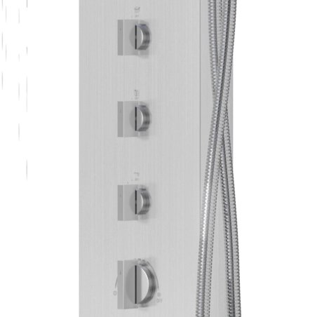 Panel prysznicowy Corsan NEO Mieszacz Stal Deszczownica LED