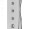 Panel prysznicowy Corsan NEO Mieszacz Stal Deszczownica LED