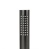 Bateria wannowa 3 otworowa Corsan CMB7542GM Lugo z wylewką i słuchawką prysznicową GunMetal